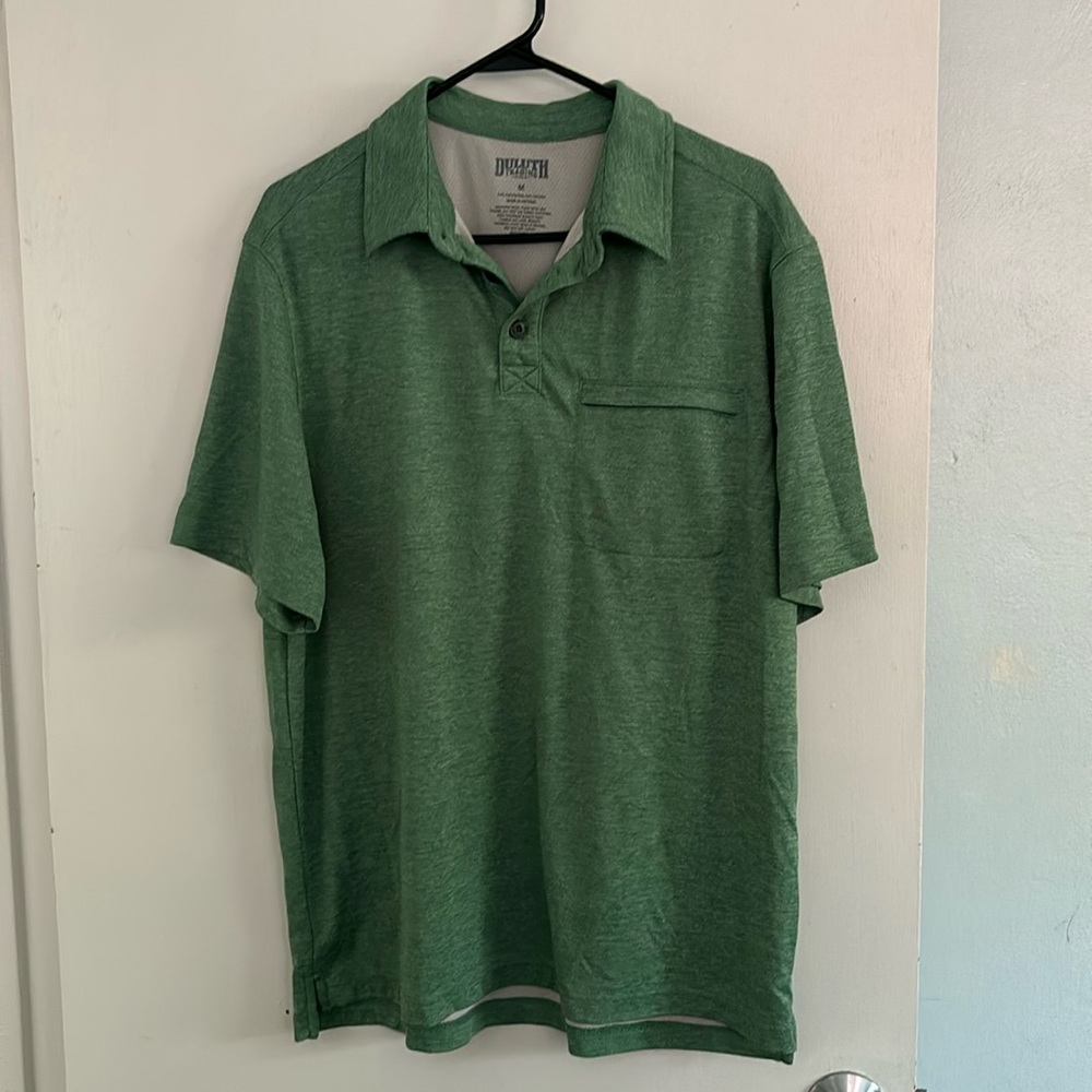 Duluth Trading Co men’s polo, size medium.